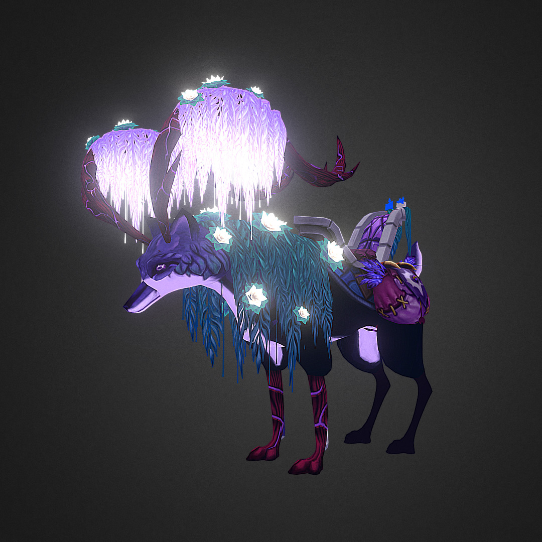 future-self-journey:  WoW Mount :  Last night’s work, still to do ! 