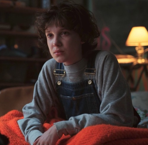 Eleven With The Gray Sweatshirt And Overalls Was The Softest Look