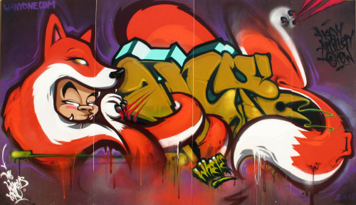 worldstreetart1:  We just received an email containing the latest goodness from our Italian connect MR. WANY. more info: http://ironlak.com 