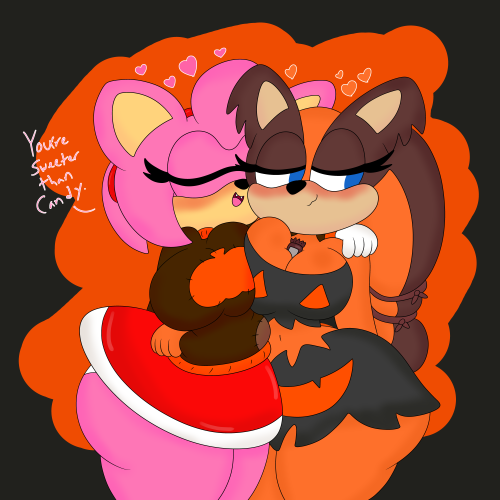  Amy and her sweet little Halloween treat Sticks~ 