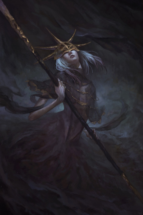 nat10730:Aldrich, Devourer of Gods - Dark Souls 3 fan art