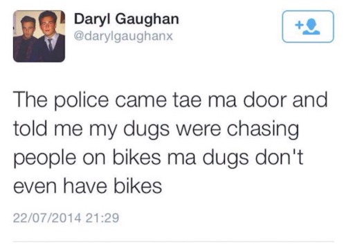 myulteriormotive: PART TWO Scottish Twitter is fucking wild