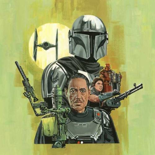 The Mandalorian - art by Paul Mann