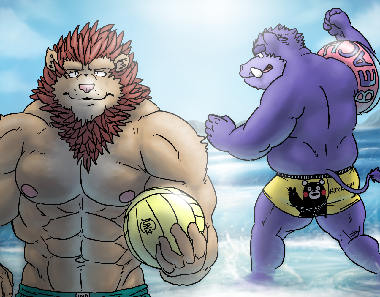 junichiboar:  A day at the beach (Have I uploaded this here already? If not, well