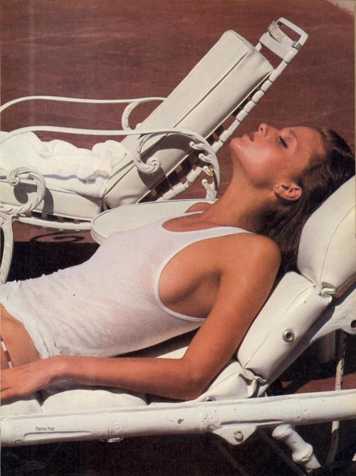 “Uncomplicated Pleasures” photographed by Denis Piel for Vogue US December 1980