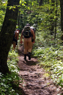 naked-hiker:  Naked Hiking 