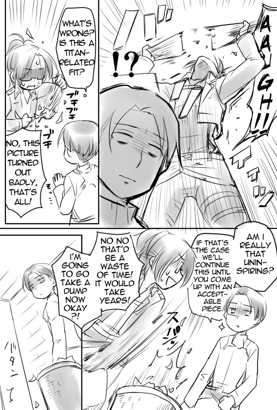 ploomyblue:  愛のフィルター l ふぐり Fandom: Shingeki no Kyojin Character/Pairing: