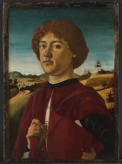 Portrait of a Young Man, by Biagio di Antonio Tucci, Metropolitan Museum of Art, New York City.
