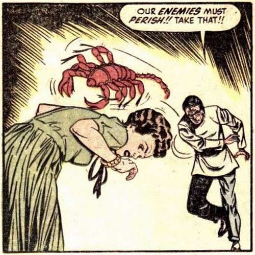 Life would be much simpler if I could just throw giant scorpions at my enemies.