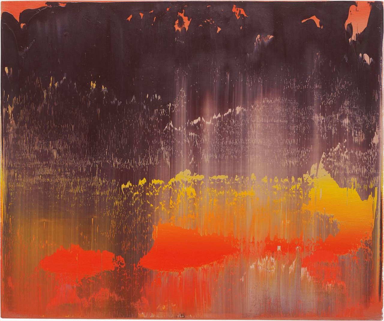 ochyming:
“Gerhard Richter German, b. 1932
Abstraktes Bild 825-9, 1995
Oil on canvas
20 3/8 x 24 3/8 in. | 51.8 x 61.9 cm.
”