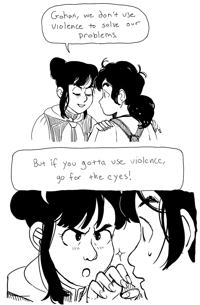 scootermoto: Wise words from Mom.  Color ver: 