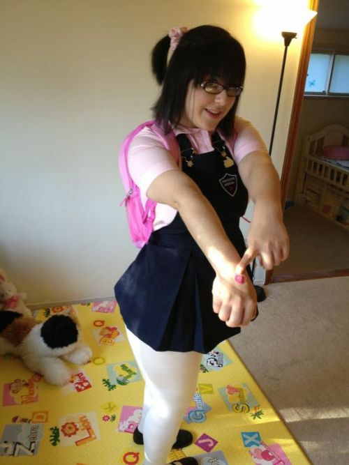  little school girl punished!