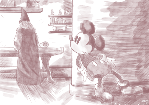 Happy birthday Mickey, so I decided to write an Epic Mickey fanfic cause I’m weird and I wanted to d