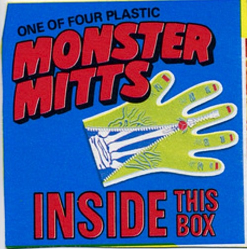 zgmfd: 1974 Monster Mitts (Honeycomb cereal premiums)