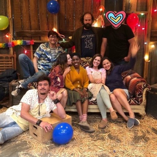 mizgnomer: Group Photos with the cast of HBO’s Camping