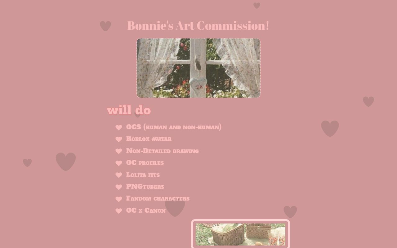 BonBon doing Commissions