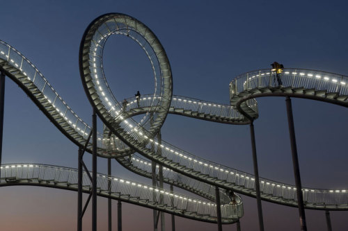 Tiger & Turtle - Magic Mountain – The walkable outdoor large-scale sculpture on the Heinrich-Hil