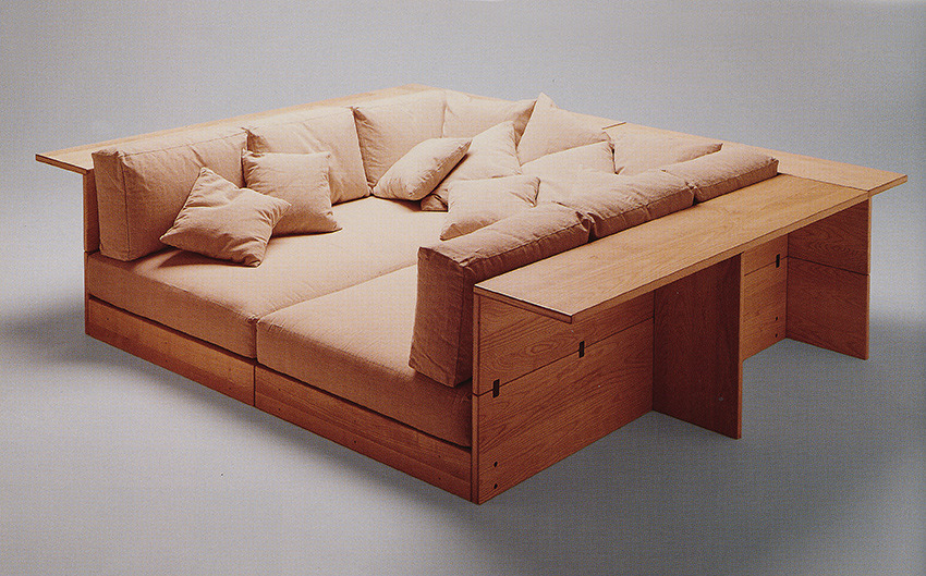 aqqindex:  Piero De Martini, Model 700 La Barca Sofa, for Cassina, 1975