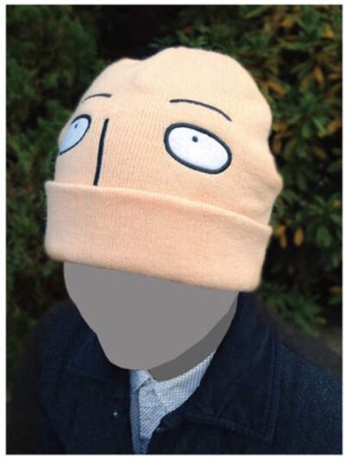 One punch man knitted hat