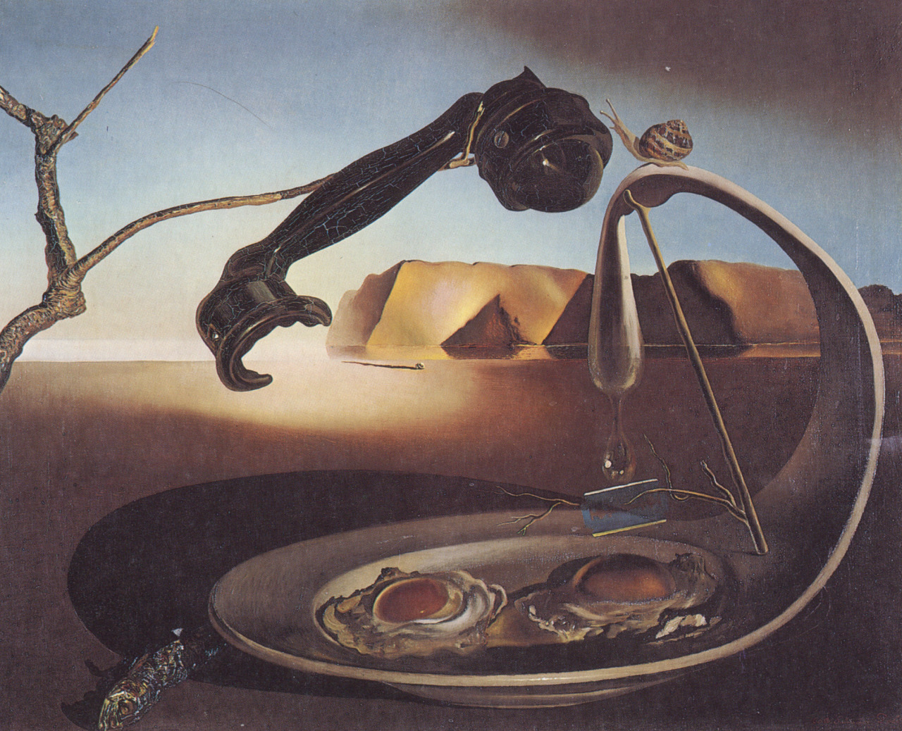 halogenic:  The Sublime Moment (1938) - Salvador Dali 