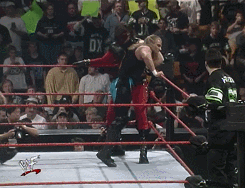 wrestlingchampions:  Shane McMahon &amp; Kane (w/Chyna) d. X-Pac © &amp;