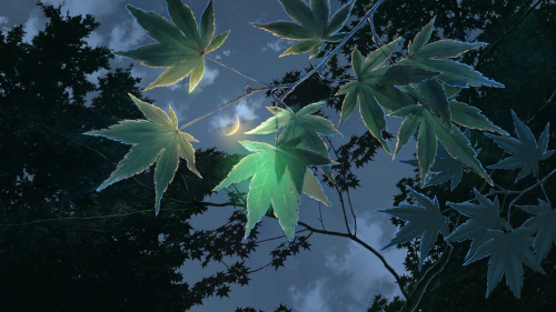 Makoto Shinkai’s movie Kotonoha no Niwa - the Garden of Words is mindblowingly beautiful. The 