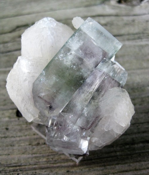seyelle:  Beautiful apophyllite with stilbite. I adore the delicate coloring of this piece.