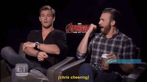 Source : Chris Hemsworth And Chris Evans Et Interview : Age Of Ultron | Et News