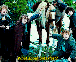draconiforss:I don’t think he knows about second breakfast, Pip.