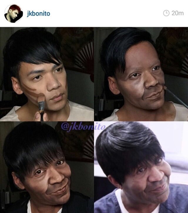 susiethemoderator:  heytheredahleah:  ALL of these are Blackface… Why is his account