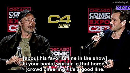 Mads And Hugh At C2E2 2024