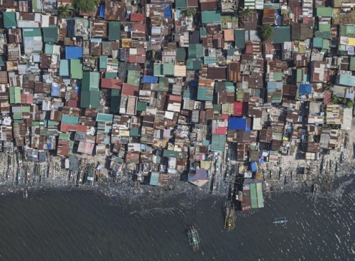 Manila has 36,000 people per square mile, making it one of the most densely populated cities in the 