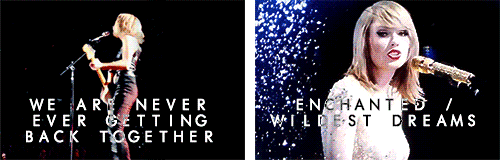 wonderlandtaylor: The 1989 tour setlist. 