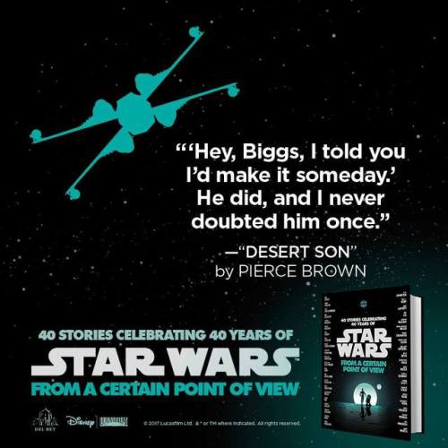 clubjade:Star Wars: From a Certain Point of View reveals | 40th Anniversary short story anthology | 