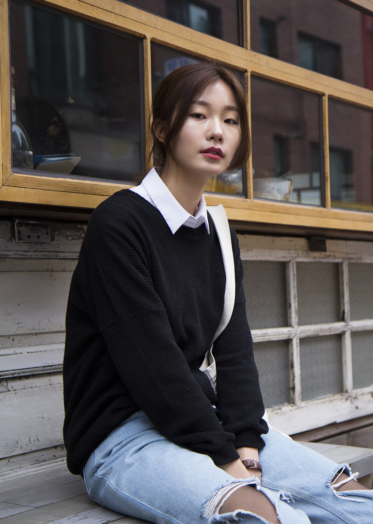 koreanmodel:    KOREANMODEL street-style project featuring Han Ji Min shot by Kim