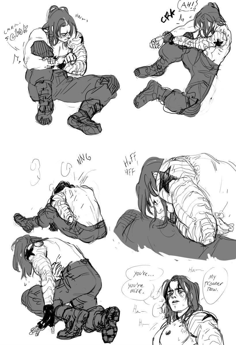 onorobo:  “You’re going to give me answers.” Maybe… If Bucky takes a souvenir
