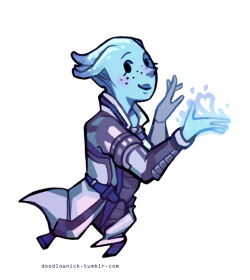 doodlownick: By the Godess! It’s a transparent Liara for all your blog needs! 