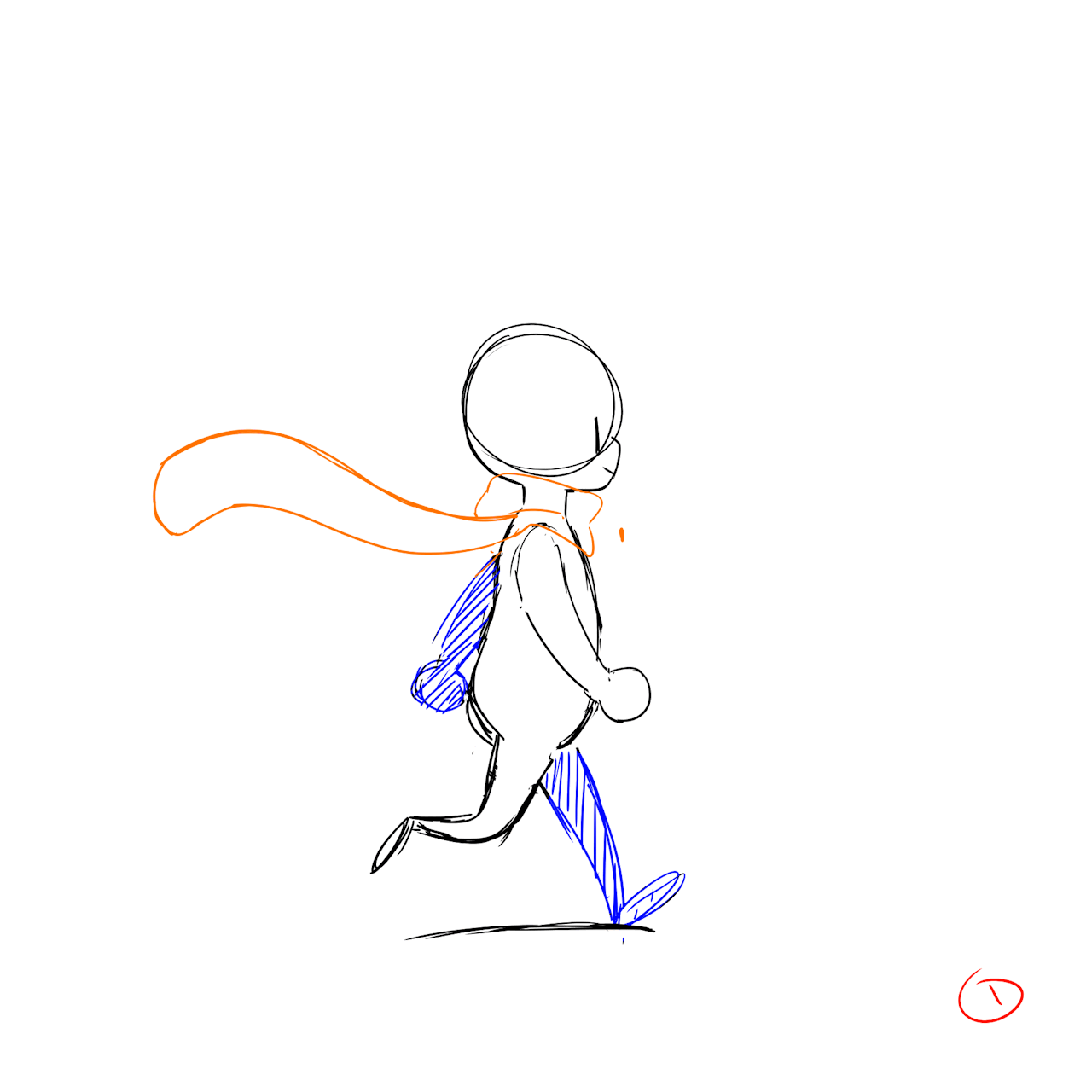 Chibi Walk Cycle