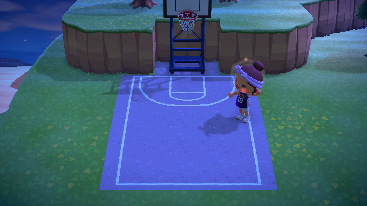 animal crossing basketball court