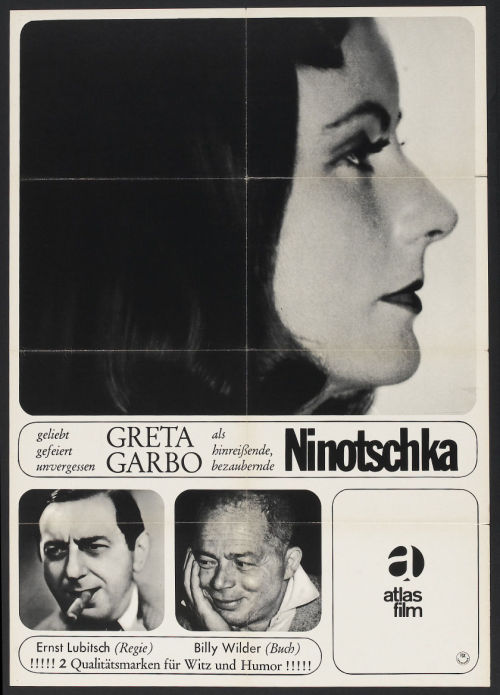 Ninotchka (Atlas, R-1960s). German poster
