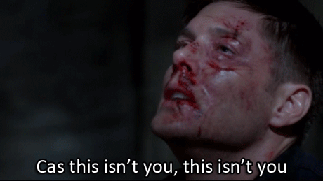 aphony-cree:Naomi’s mistake was assuming Dean would beg for his own life and training Castiel to ign