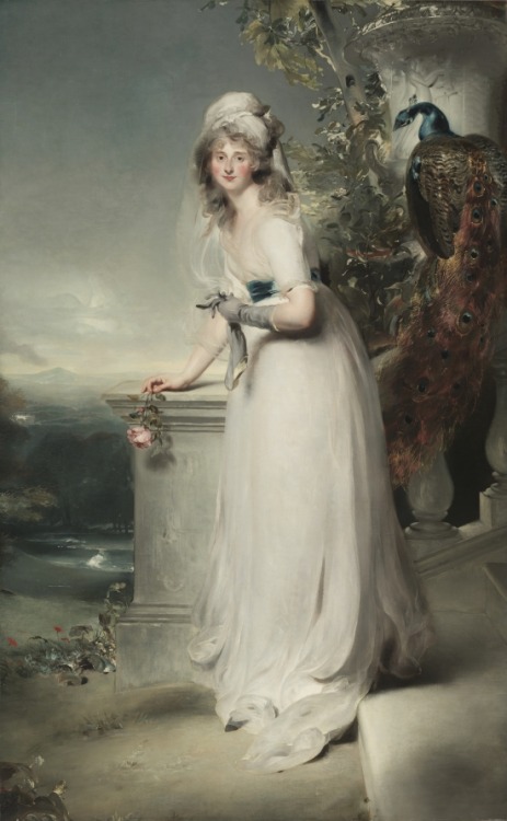 Portrait of Catherine Grey, Lady Manners, Thomas Lawrence , 1794, Cleveland Museum of Art: European 