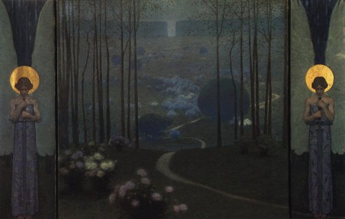 bleuroses: Gate to Paradise by Wilhelm Bernatzik (Austrian), c. 1906