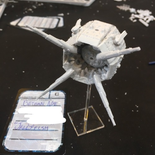 the-happy-hellbrute:tharook:Hawk Wargames have a build-a-space-station competition going on. Here’s 