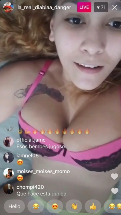 lachochamaestra-unrated: !!La Diabla Danger suelta en su instagram!!