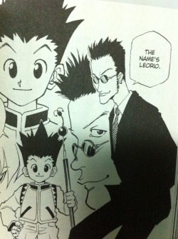 kurapikaa:  why does leorio look like that