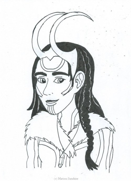marissaofunderground: Loki Month Prompt: Alternate Universe I think my favourite AU Loki would be if