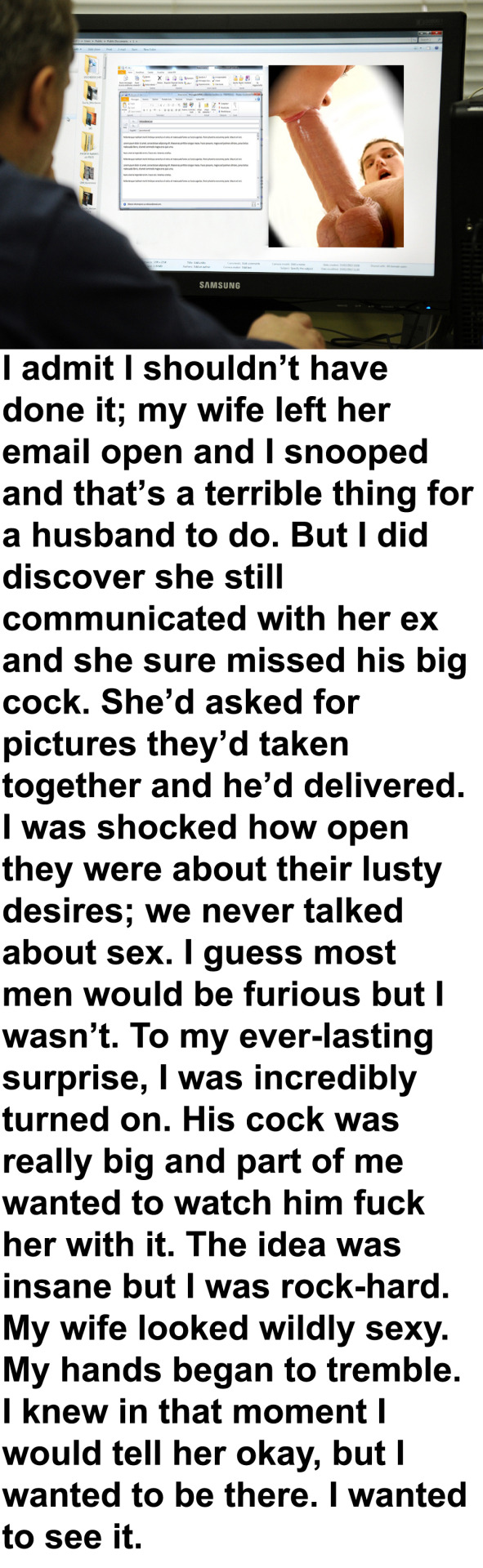 watchingyouwatchingporn:  myeroticbunny:  I admit I shouldn’t have done it; my