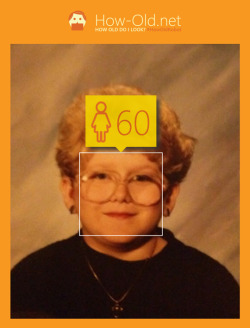 tastefullyoffensive:  Microsoft’s new age-guessing tool is impressively accurate. (context: 60-Year-Old Girl)
