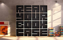 &ldquo;Read your bookcase&rdquo;